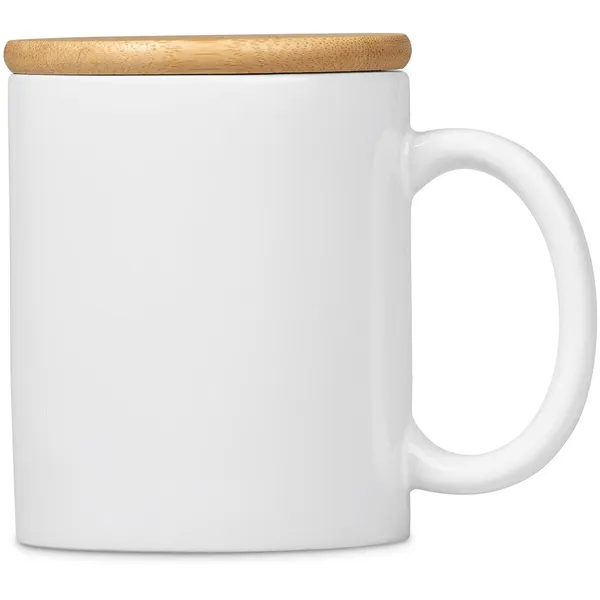 Okiyo Sozo Bamboo & Ceramic Sublimation Coffee Mug - 330ml Okiyo Sozo Bamboo & Ceramic Sublimation Coffee Mug - 330ml