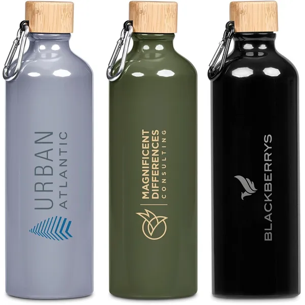 Serendipio Origen Aluminium & Bamboo Water Bottle – 750ml Serendipio Origen Aluminium & Bamboo Water Bottle – 750ml