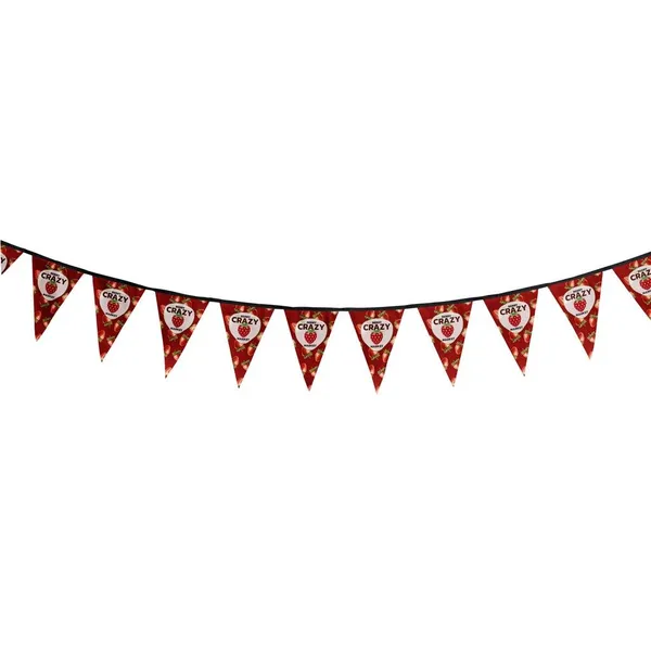 Sublimated Single-Sided Polyester Triangle Bunting 10m Sublimated Single-Sided Polyester Triangle Bunting 10m