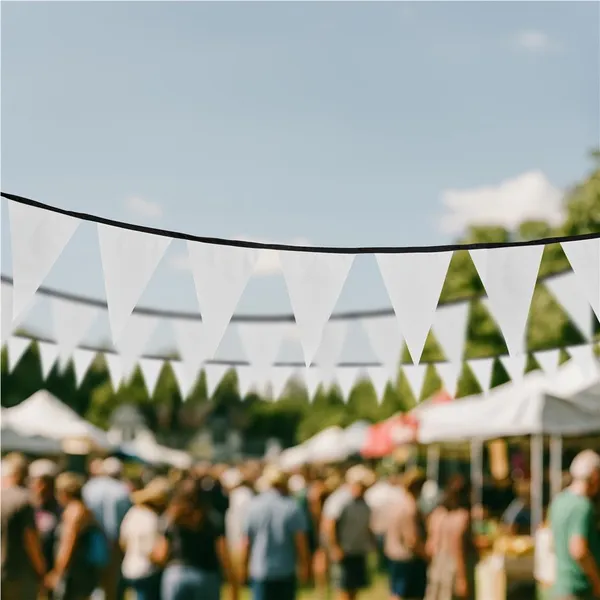 Sublimated Single-Sided Polyester Triangle Bunting 10m Sublimated Single-Sided Polyester Triangle Bunting 10m