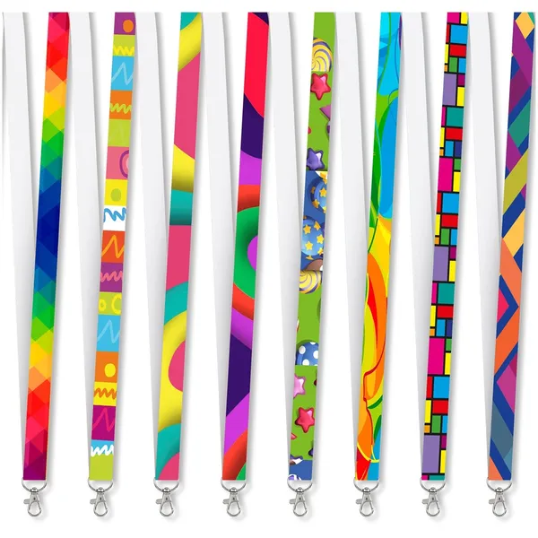 Altitude Snap Hook Clip Single-Sided Sublimation Satin Lanyard Altitude Snap Hook Clip Single-Sided Sublimation Satin Lanyard