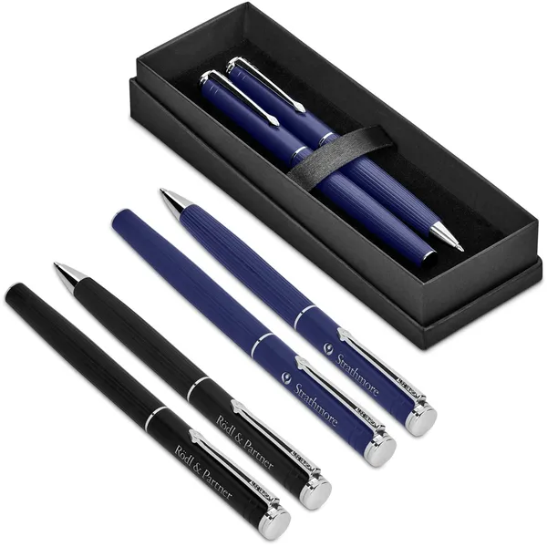Alex Varga Mollino Ball Pen & Rollerball Set Alex Varga Mollino Ball Pen & Rollerball Set