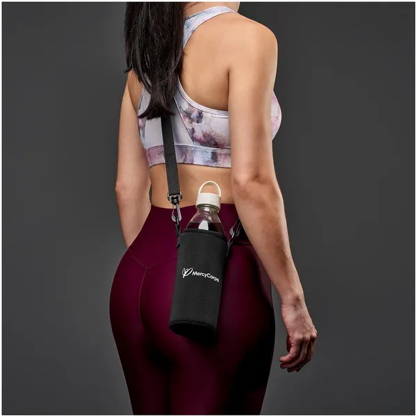 Kooshty Hands-Free Glass Water Bottle – 850ml Kooshty Hands-Free Glass Water Bottle – 850ml