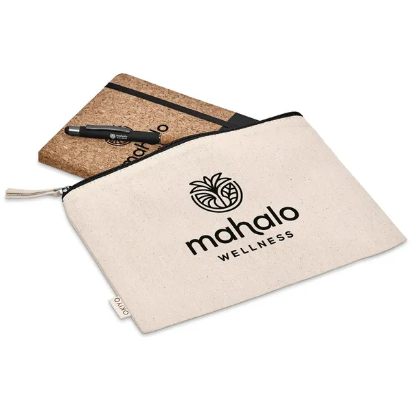 Okiyo Denki Cork Notebook & Pen Set Okiyo Denki Cork Notebook & Pen Set