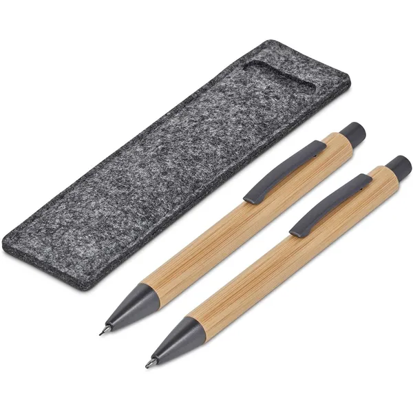 Okiyo Jona Bamboo Ball Pen & Pencil Set Okiyo Jona Bamboo Ball Pen & Pencil Set