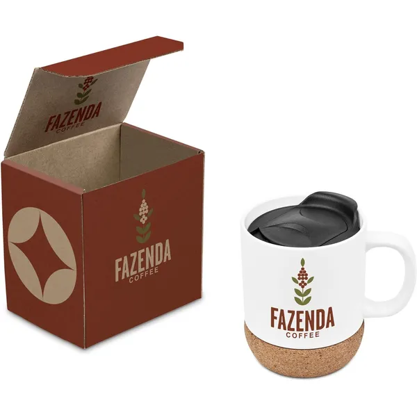 Serendipio Sienna Mug in Bianca Custom Gift Box Serendipio Sienna Mug in Bianca Custom Gift Box