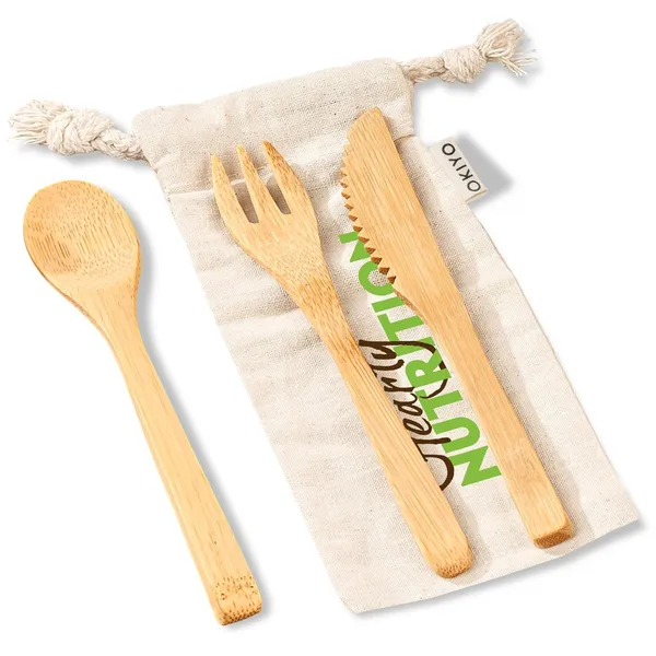 Okiyo Nakama Bamboo Cutlery Set Okiyo Nakama Bamboo Cutlery Set