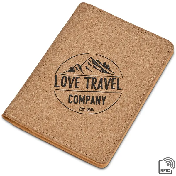 Okiyo Bouken Cork Passport Holder Okiyo Bouken Cork Passport Holder