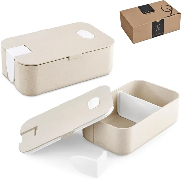 Okiyo Machi Wheat Straw Lunch Box Okiyo Machi Wheat Straw Lunch Box