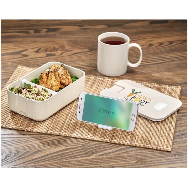 Okiyo Machi Wheat Straw Lunch Box Okiyo Machi Wheat Straw Lunch Box