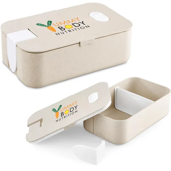 Okiyo Machi Wheat Straw Lunch Box Okiyo Machi Wheat Straw Lunch Box