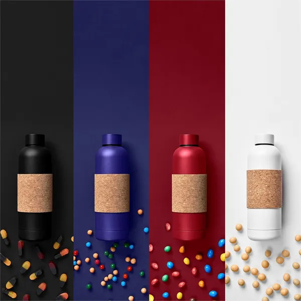 Kooshty Bermuda Kork Recycled Stainless Steel Water Bottle - 800ml Kooshty Bermuda Kork Recycled Stainless Steel Water Bottle - 800ml