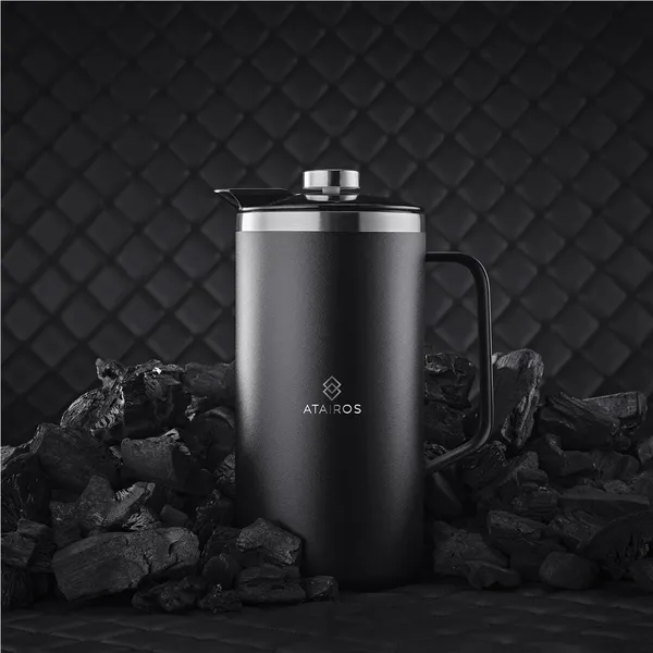 Alex Varga Rostov Stainless Steel Vacuum Coffee Plunger - 950ml Alex Varga Rostov Stainless Steel Vacuum Coffee Plunger - 950ml