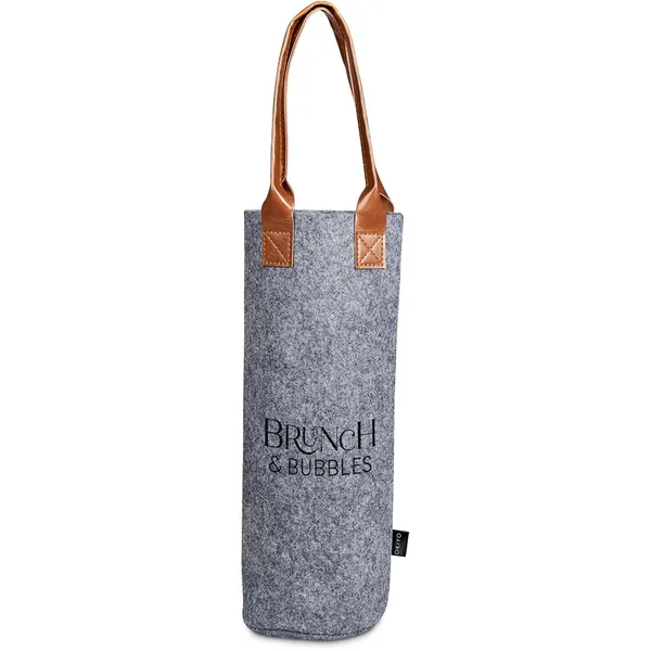 Okiyo Tahada RPET Felt Wine Tote Okiyo Tahada RPET Felt Wine Tote