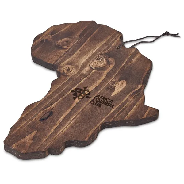 Serendipio African Shaped Wooden Serving Board Serendipio African Shaped Wooden Serving Board