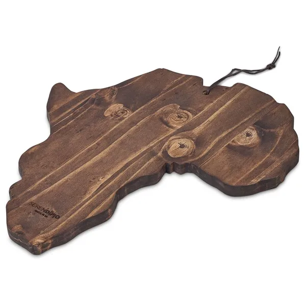 Serendipio African Shaped Wooden Serving Board Serendipio African Shaped Wooden Serving Board