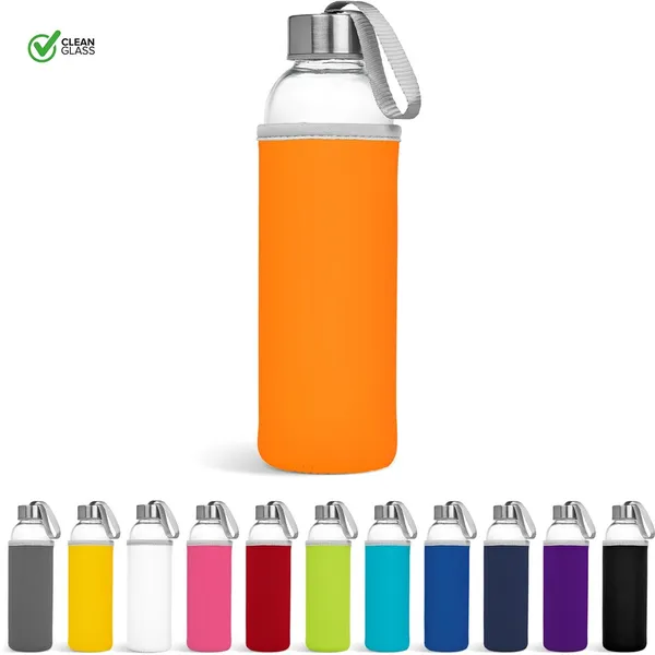 Kooshty Neo Glass Water Bottle - 500ml Kooshty Neo Glass Water Bottle - 500ml
