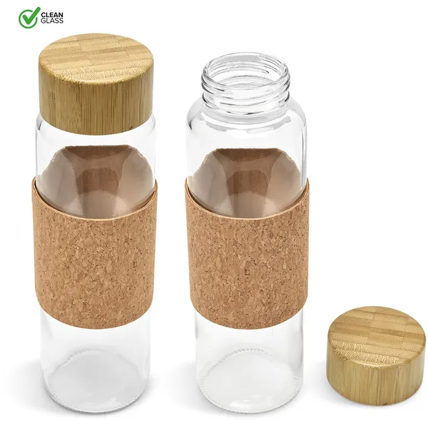 Kooshty Bamboost Glass Water Bottle - 700ml Kooshty Bamboost Glass Water Bottle - 700ml
