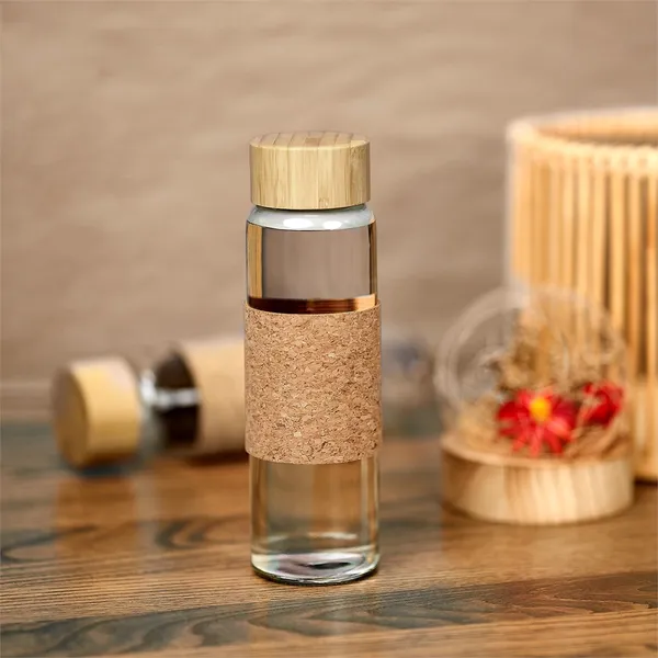 Kooshty Bamboost Glass Water Bottle - 700ml Kooshty Bamboost Glass Water Bottle - 700ml
