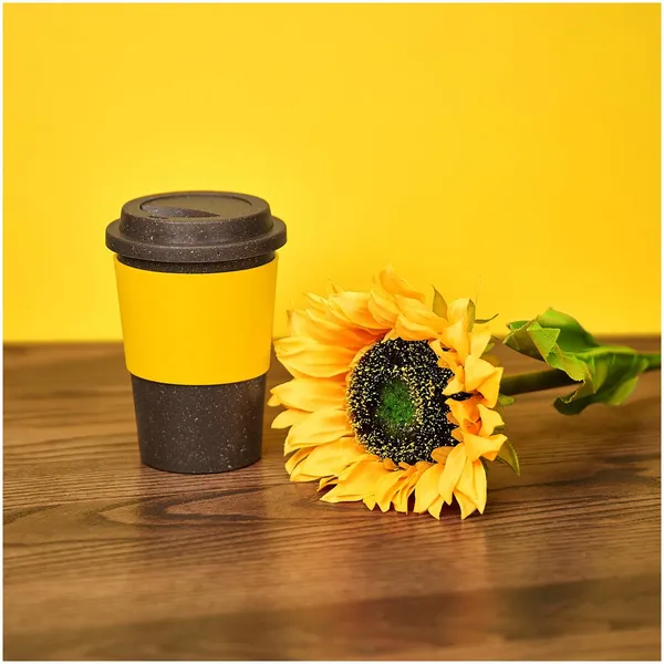 Kooshty Brown Bean Plastic Double-Wall Tumbler – 400ml Kooshty Brown Bean Plastic Double-Wall Tumbler – 400ml