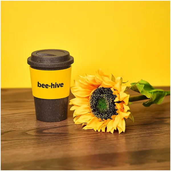 Kooshty Brown Bean Plastic Double-Wall Tumbler – 400ml Kooshty Brown Bean Plastic Double-Wall Tumbler – 400ml