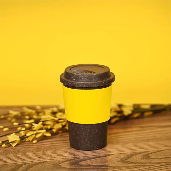 Kooshty Brown Bean Plastic Double-Wall Tumbler – 400ml Kooshty Brown Bean Plastic Double-Wall Tumbler – 400ml