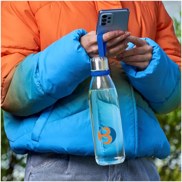 Kooshty Loopy Glass Water Bottle - 650ml Kooshty Loopy Glass Water Bottle - 650ml