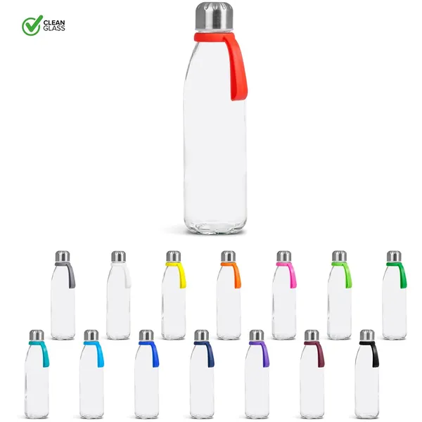 Kooshty Loopy Glass Water Bottle - 650ml Kooshty Loopy Glass Water Bottle - 650ml