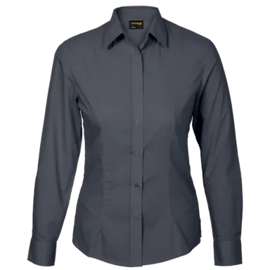 Basic Poly Cotton Blouse Long Sleeve Ladies Basic Poly Cotton Blouse Long Sleeve Ladies