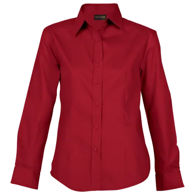 Brushed Cotton Twill Blouse Long Sleeve Ladies Brushed Cotton Twill Blouse Long Sleeve Ladies