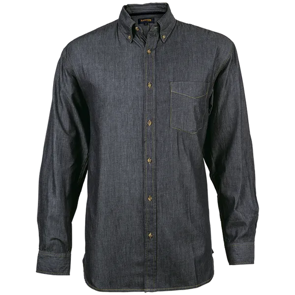 Denver Denim Shirt Long Sleeve Mens Denver Denim Shirt Long Sleeve Mens