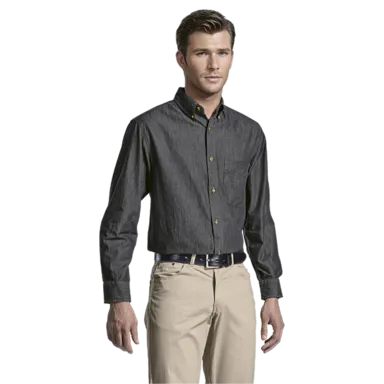 Denver Denim Shirt Long Sleeve Mens Denver Denim Shirt Long Sleeve Mens