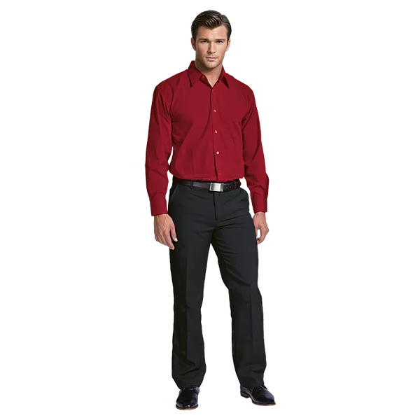 Basic Poly Cotton Lounge Long Sleeve Mens Basic Poly Cotton Lounge Long Sleeve Mens