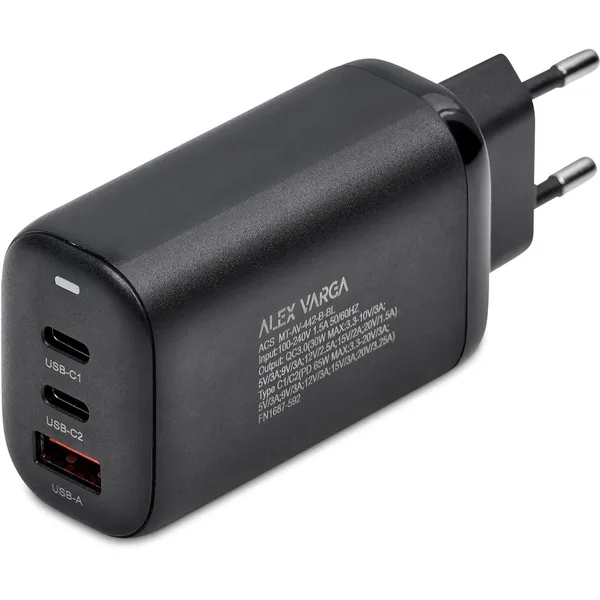 Alex Varga Alfonta QC 3.0 & PD 65W Wall Charger Alex Varga Alfonta QC 3.0 & PD 65W Wall Charger