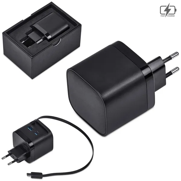 Alex Varga Salazar Fast Charge 65W PD Wall Charger Alex Varga Salazar Fast Charge 65W PD Wall Charger