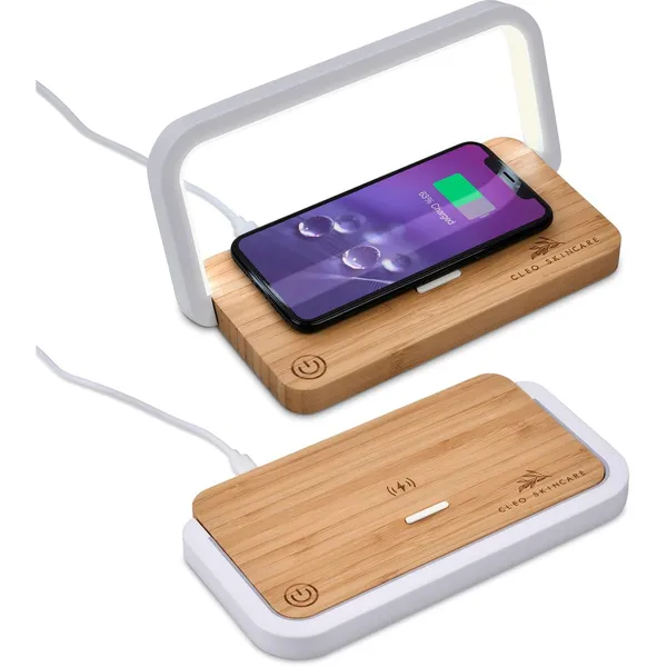 Okiyo Yoru Bamboo Wireless Charger & Night Light Okiyo Yoru Bamboo Wireless Charger & Night Light