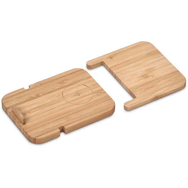 Okiyo Noryoku Bamboo Wireless Charging Phone Stand Okiyo Noryoku Bamboo Wireless Charging Phone Stand