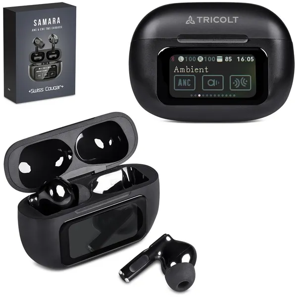 Swiss Cougar Samara ANC & ENC TWS Earbuds Swiss Cougar Samara ANC & ENC TWS Earbuds