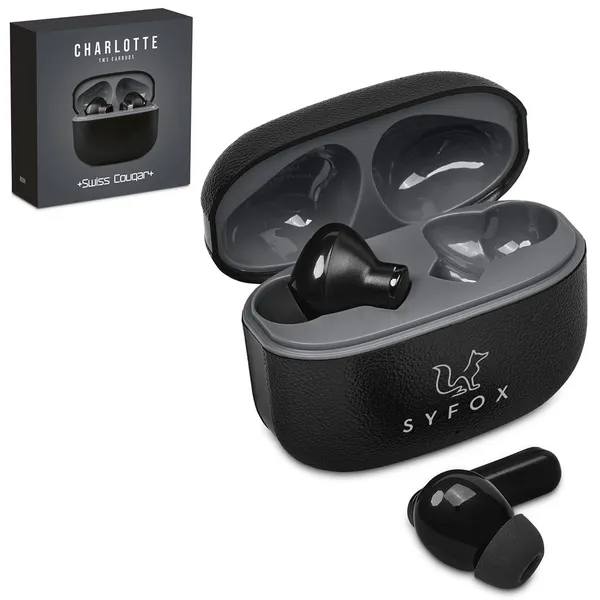 Swiss Cougar Charlotte TWS Earbuds Swiss Cougar Charlotte TWS Earbuds