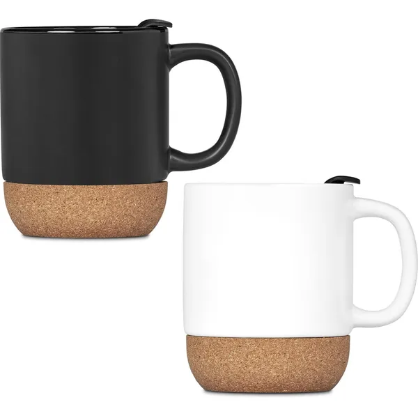 Mug Coffee Ceramic & Cork Sienna Serendipio タンカラー TRINTY MIFA BRUNT - Three6ixty | 340ml スピーカー・ウーファー