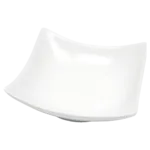 White Basics Wave Sauce Dish White Basics Wave Sauce Dish
