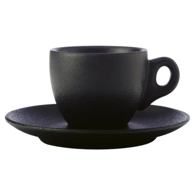 Caviar Demi Cup and Saucer 100ml Caviar Demi Cup and Saucer 100ml