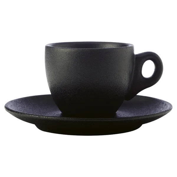 Caviar Demi Cup and Saucer 100ml Caviar Demi Cup and Saucer 100ml
