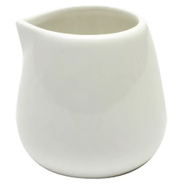 White Basics Milk Jug 50ml No Handle White Basics Milk Jug 50ml No Handle