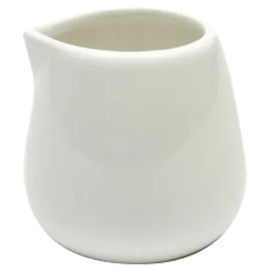 White Basics Milk Jug 50ml No Handle White Basics Milk Jug 50ml No Handle