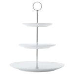 White Basics Diamonds 3-Tier Cake Stand White Basics Diamonds 3-Tier Cake Stand