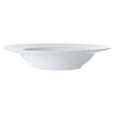 White Basics Rim Soup Bowl White Basics Rim Soup Bowl