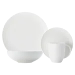 White Basics Diamonds Dinner Set 16 Piece White Basics Diamonds Dinner Set 16 Piece