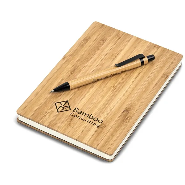 Okiyo Yahari Bamboo Notebook & Pen Set Okiyo Yahari Bamboo Notebook & Pen Set
