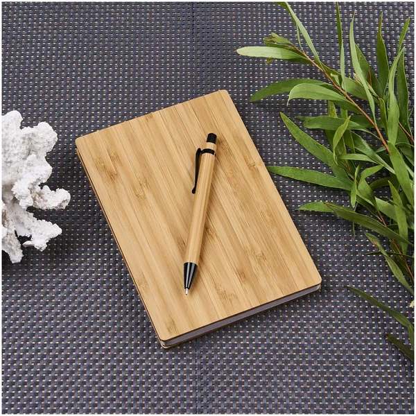 Okiyo Yahari Bamboo Notebook & Pen Set Okiyo Yahari Bamboo Notebook & Pen Set